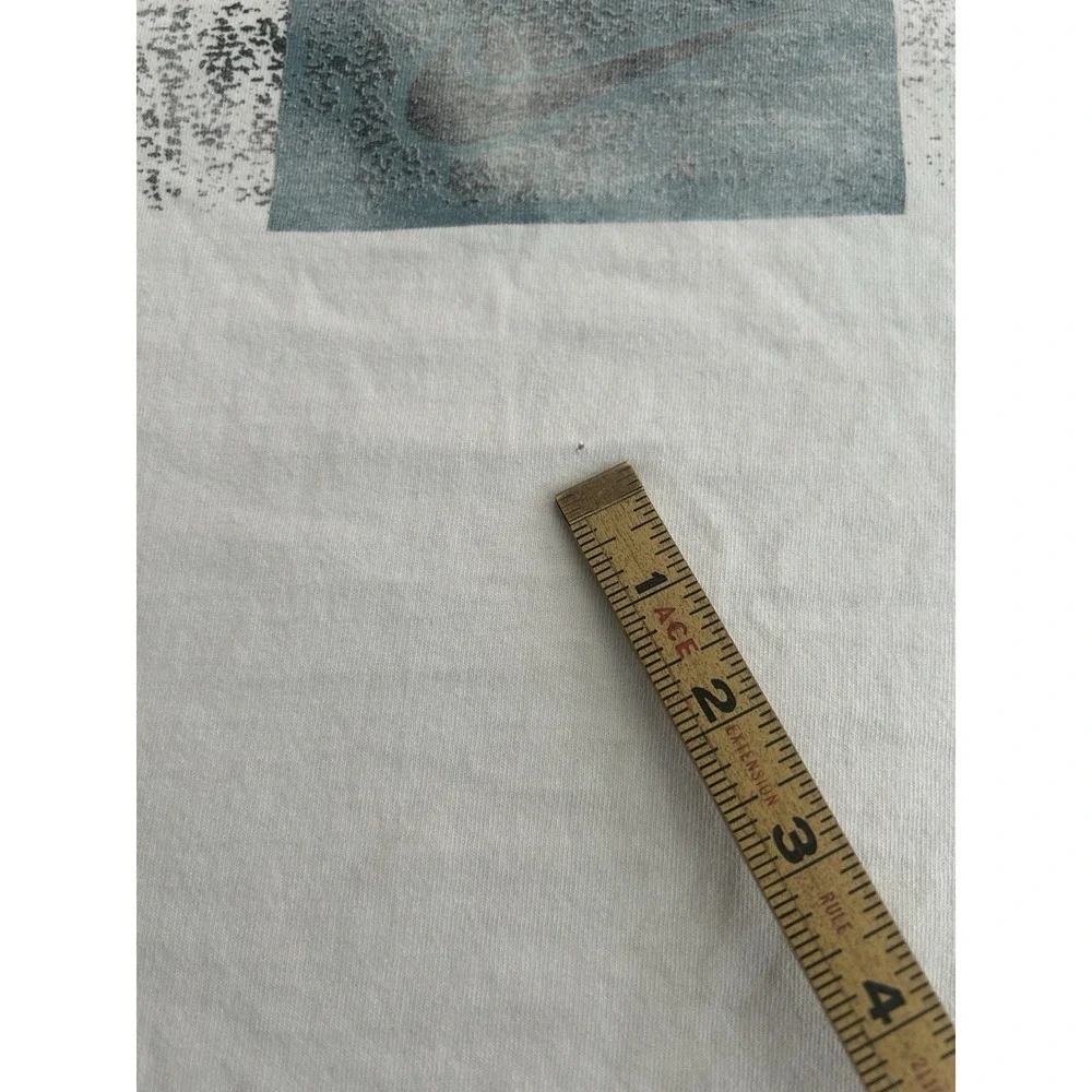 Vtg Nike Feminist T Shirt Made In USA Distressed Graphic XL